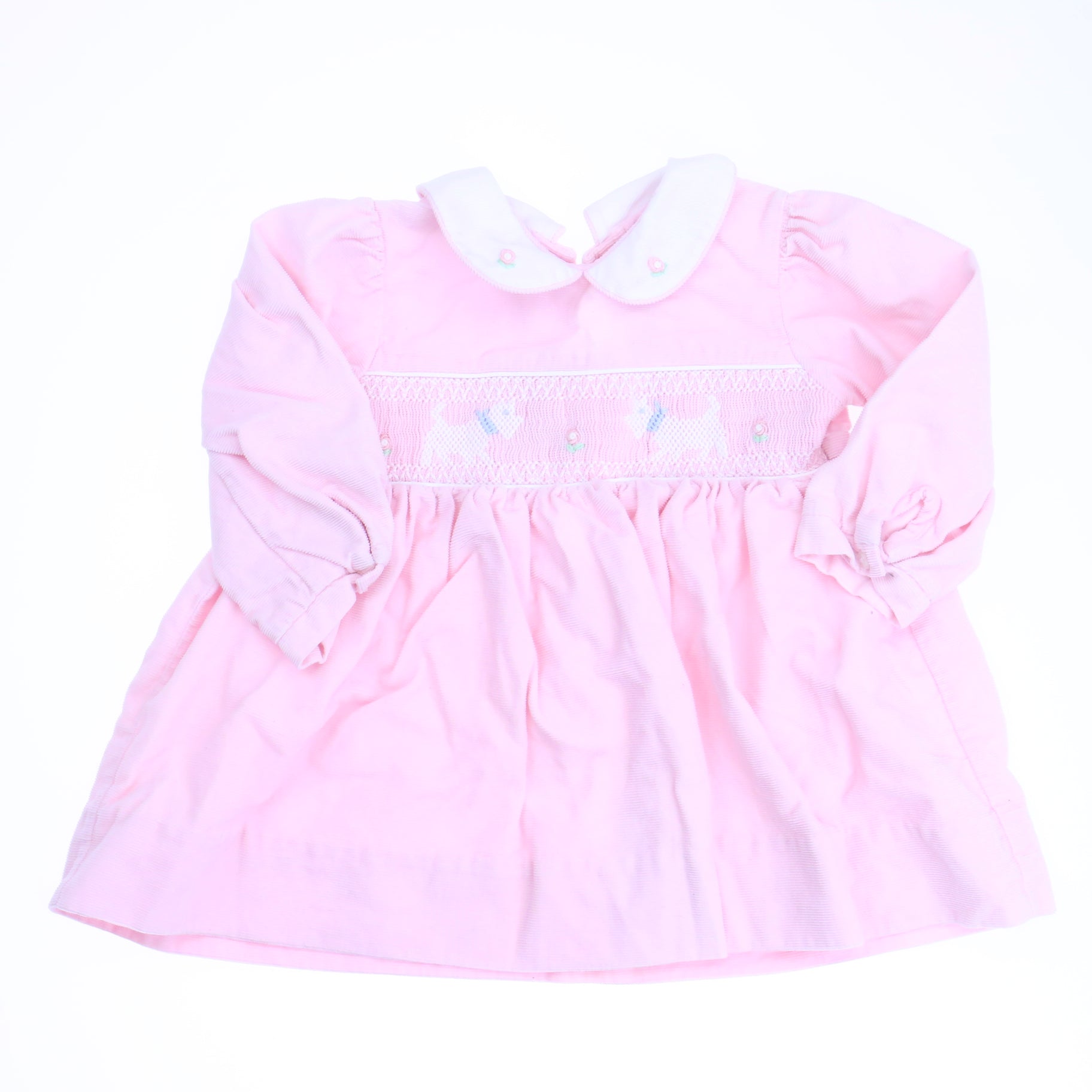 Friedknit Creations Girls Prink Dress Size: 6 Months Prink