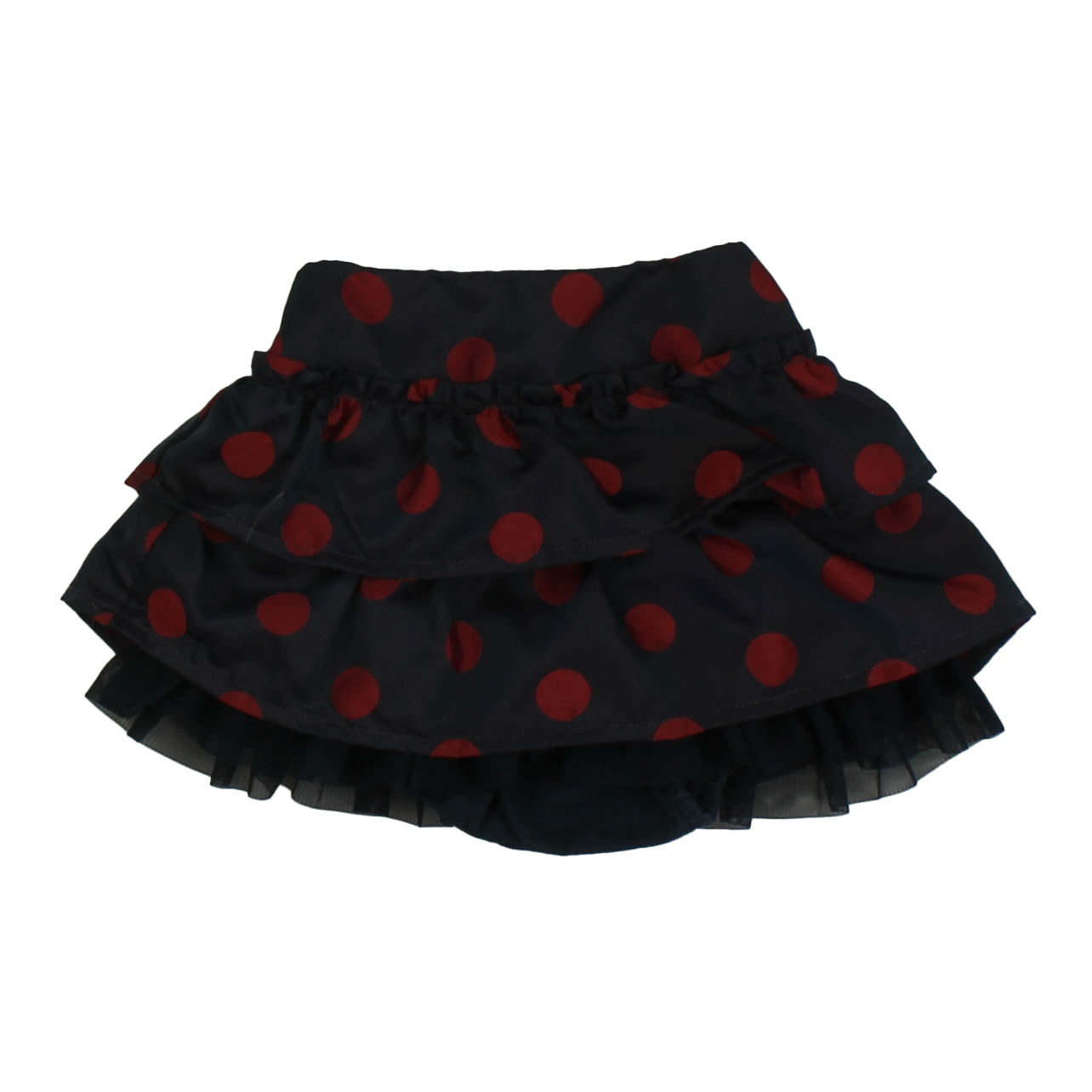 Gap Girls Blue | Red | Polka Dots Skirt Size: 6-12 Months Blue | Red | Polka Dots