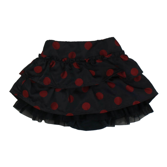 Gap Girls Blue | Red | Polka Dots Skirt Size: 6-12 Months Blue | Red | Polka Dots