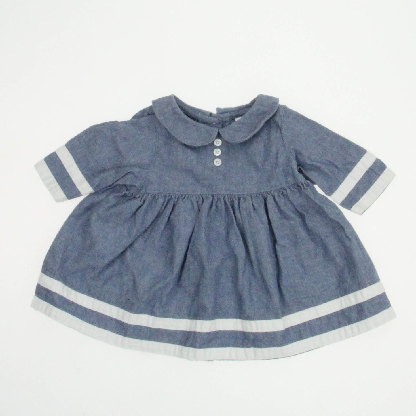 Gap Girls Blue Dress Size: 0-3 Months Blue