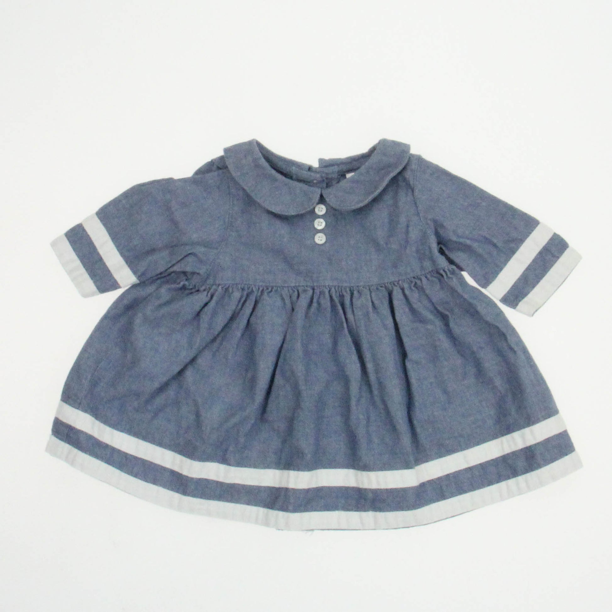 Gap Girls Blue Dress Size: 0-3 Months Blue