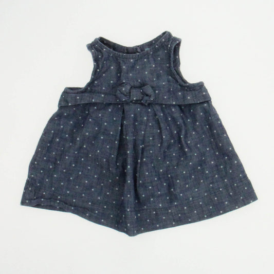 Gap Girls Blue Dress Size: 0-3 Months Blue