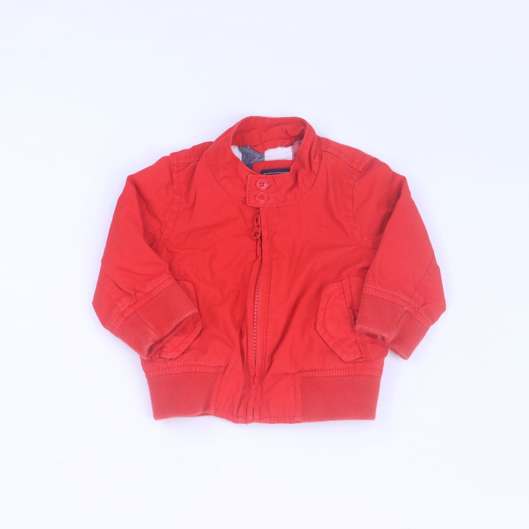 Gap Boys Red Jacket Size: 0-6 Months Red