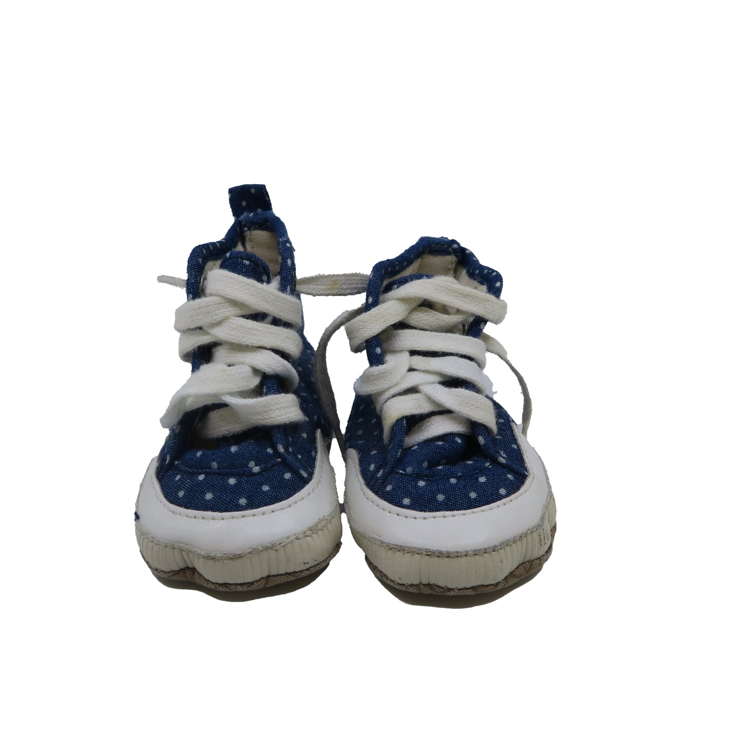 Gap Girls White | Blue Booties Size: 12-18 Months White | Blue