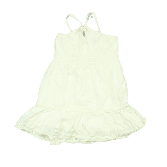 Gap Girls White Dress Size: 12-18 Months White