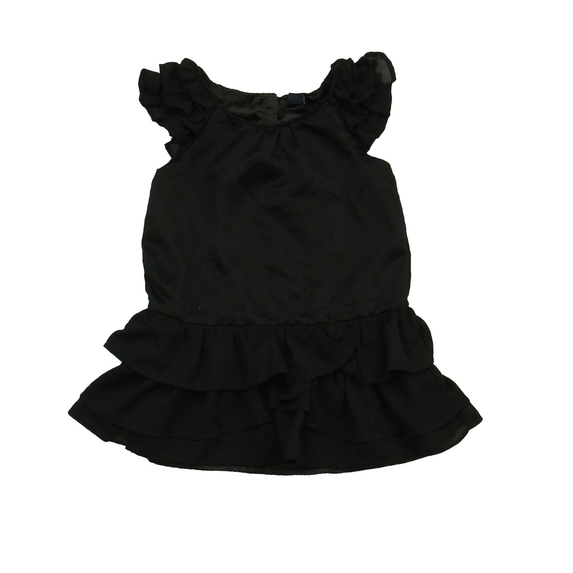 Gap Girls Black Dress Size: 18-24 Months Black