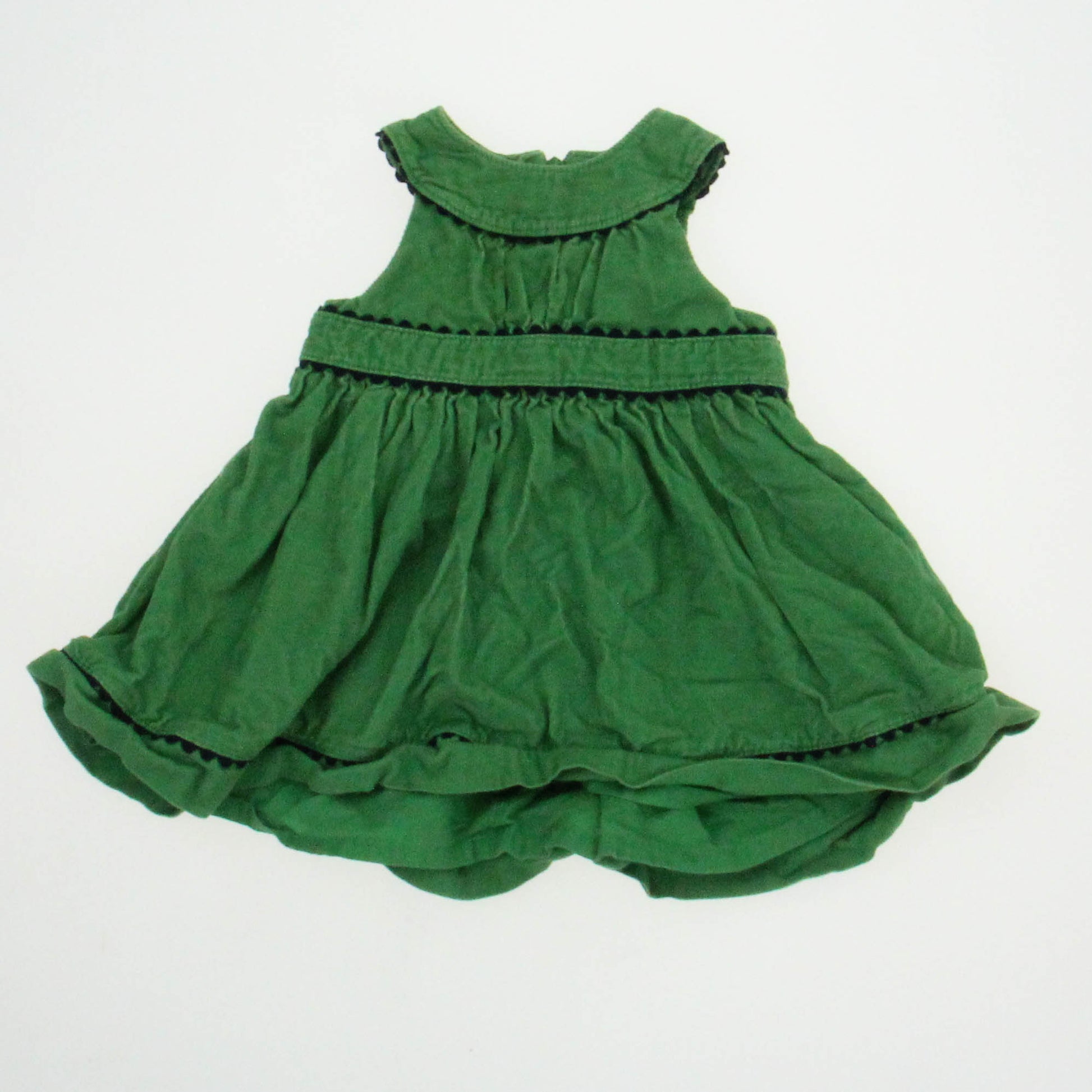Gap Girls Green Dress Size: 3-6 Months Green