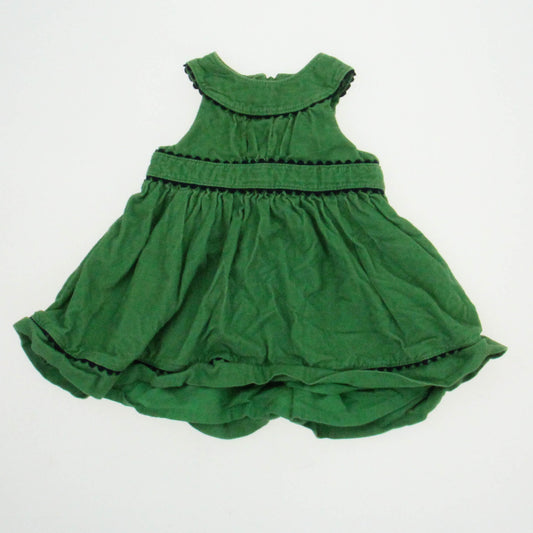 Gap Girls Green Dress Size: 3-6 Months Green
