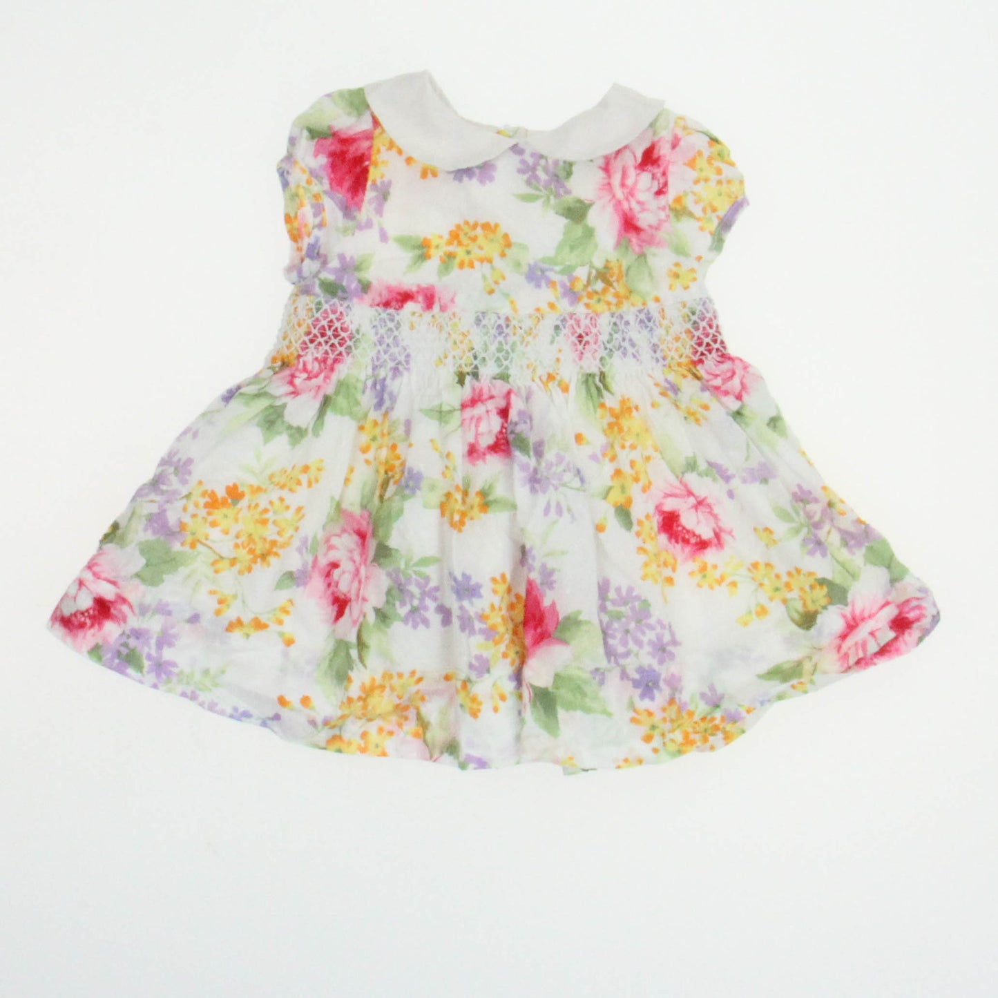 Gap Girls Floral Dress Size: 3-6 Months Floral