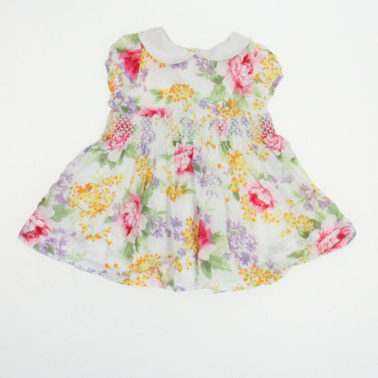 Gap Girls Floral Dress Size: 3-6 Months Floral