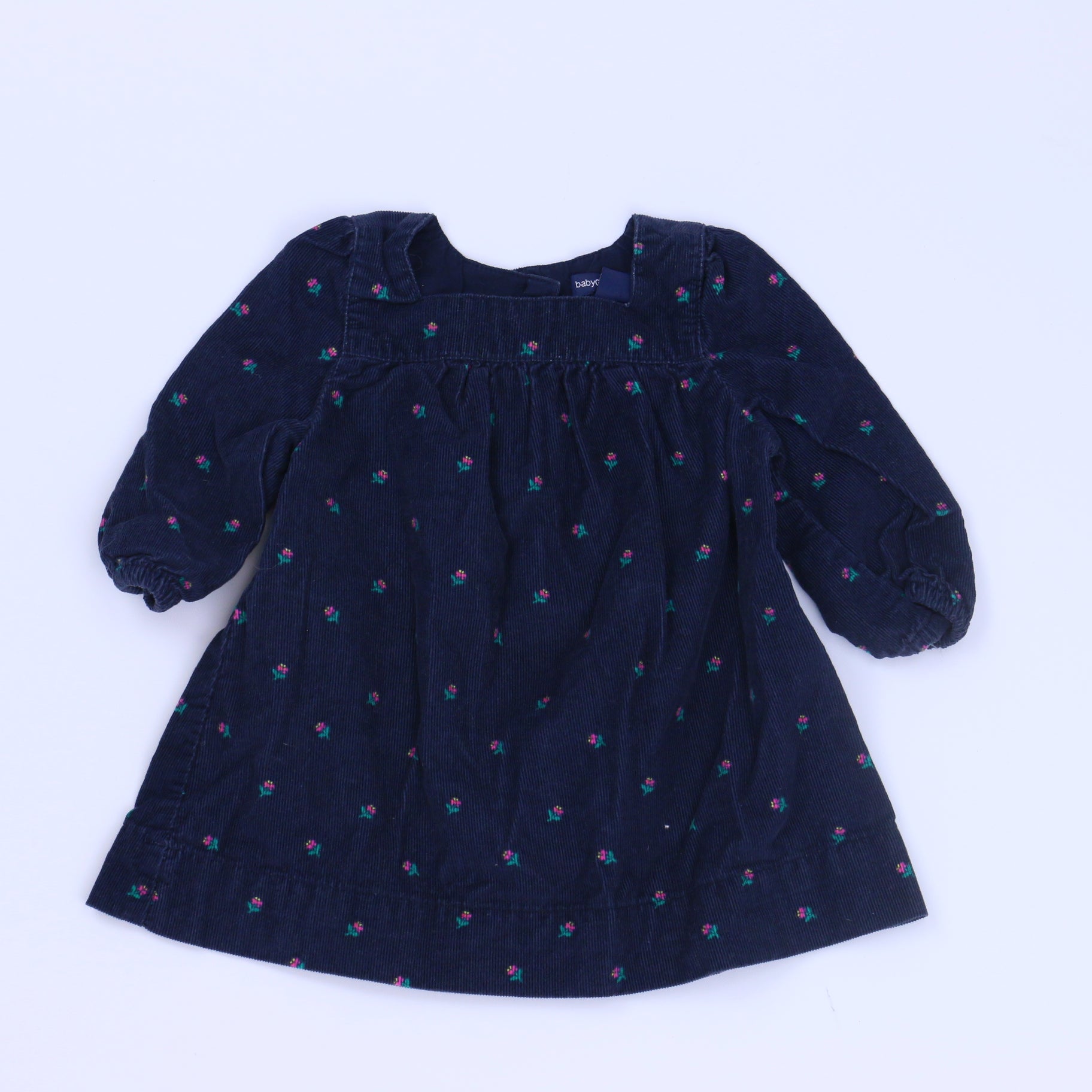 Gap Girls Navy Dress Size: 3-6 Months Navy