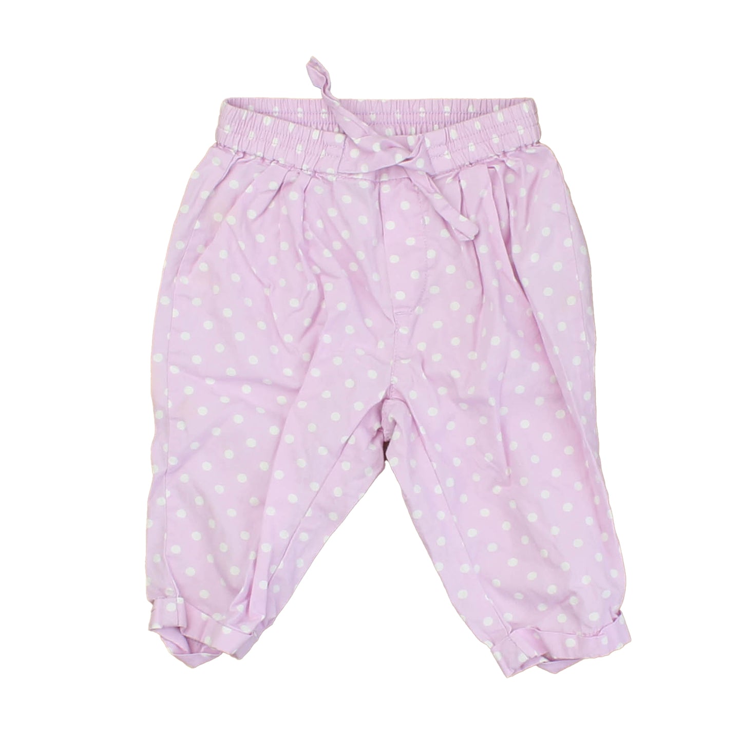 Gap Girls Pink | White | Polka Dots Pants Size: 3-6 Months Pink | White | Polka Dots