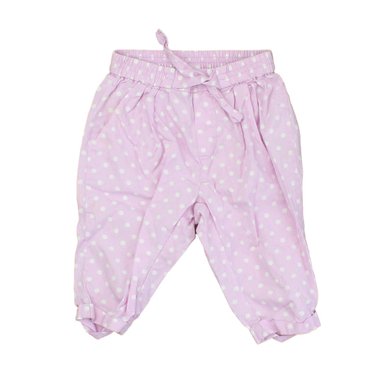 Gap Girls Pink | White | Polka Dots Pants Size: 3-6 Months Pink | White | Polka Dots