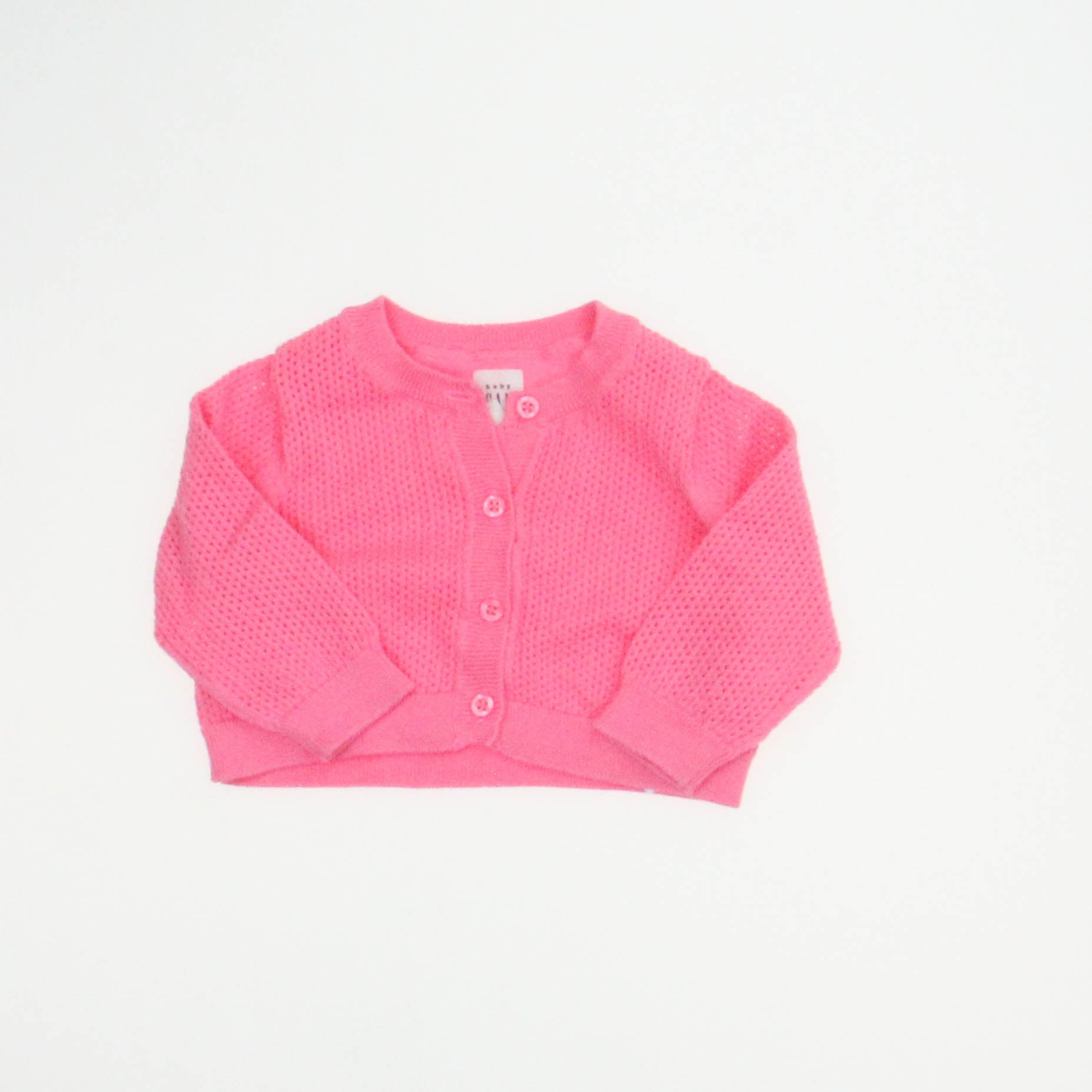 Gap Girls Pink Cardigan Size: 3-6 Months Pink
