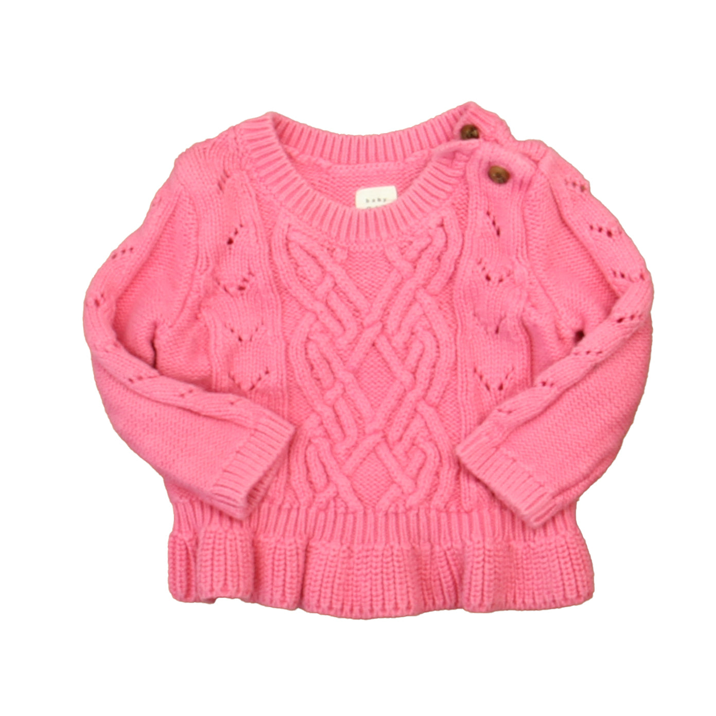 Gap Girls Pink Sweater Size: 3-6 Months Pink