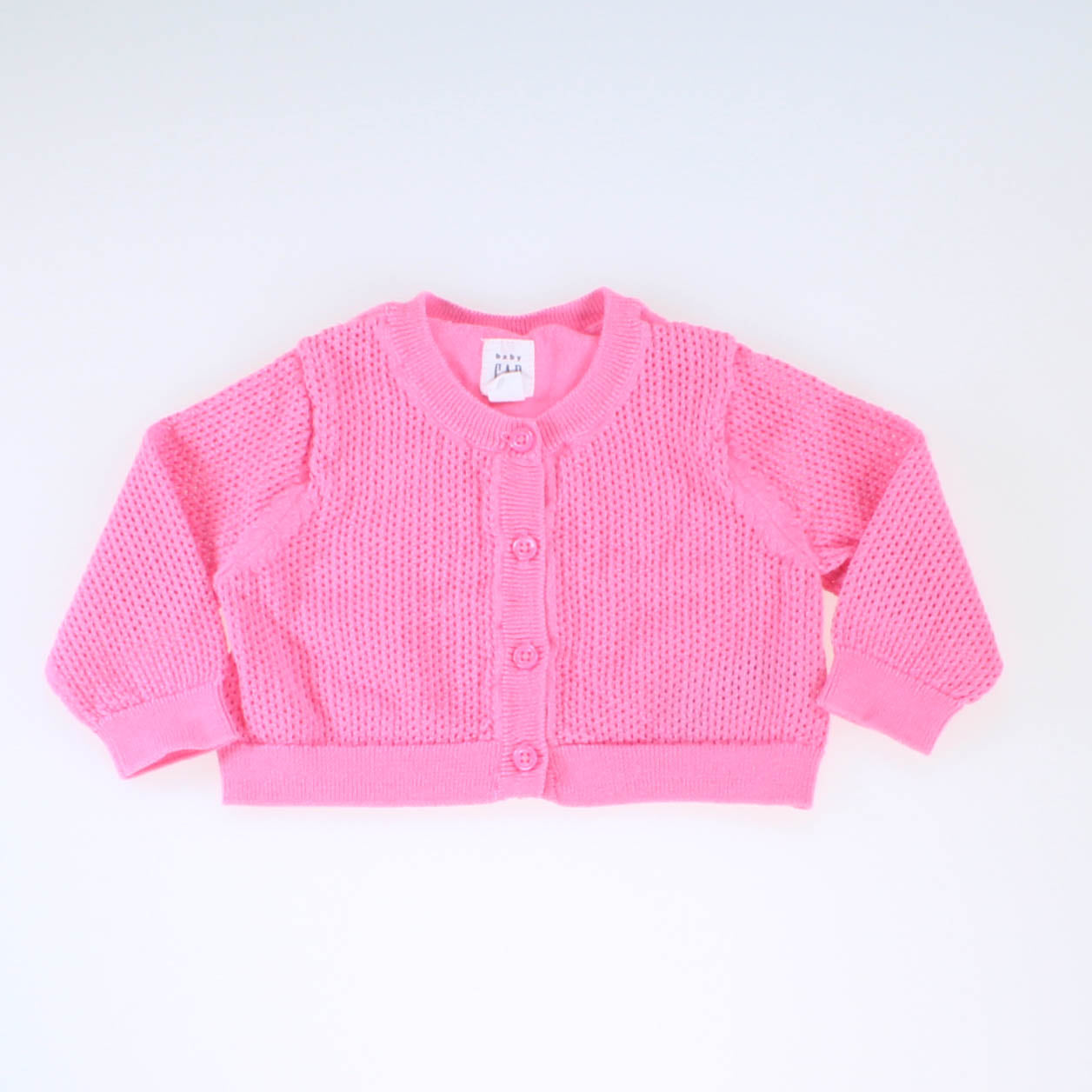 Gap Girls Pink Cardigan Size: 3-6 Months Pink