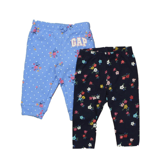 Gap Girls Blue | Black Apparel Sets Size: 6-12 Months