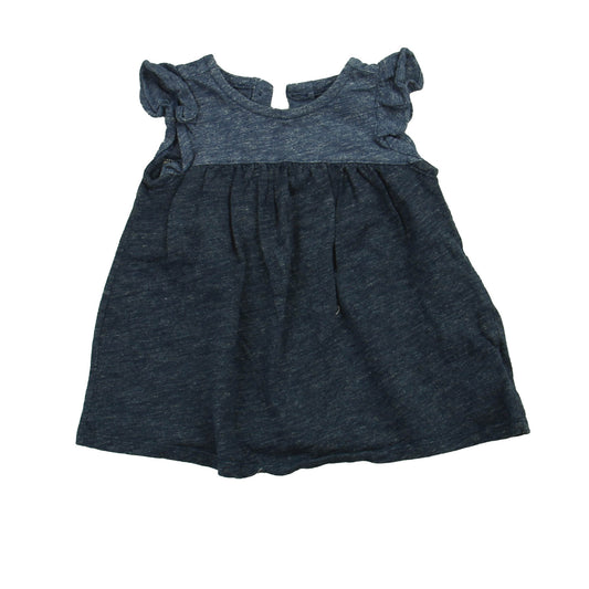 Gap Girls Blue Dress Size: 6-12 Months Blue