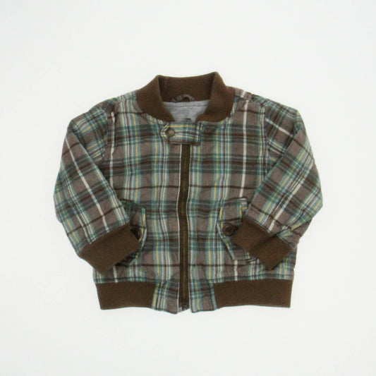 Gap Boys Brown | Plaid Jacket Size: 6-12 Months Brown | Plaid