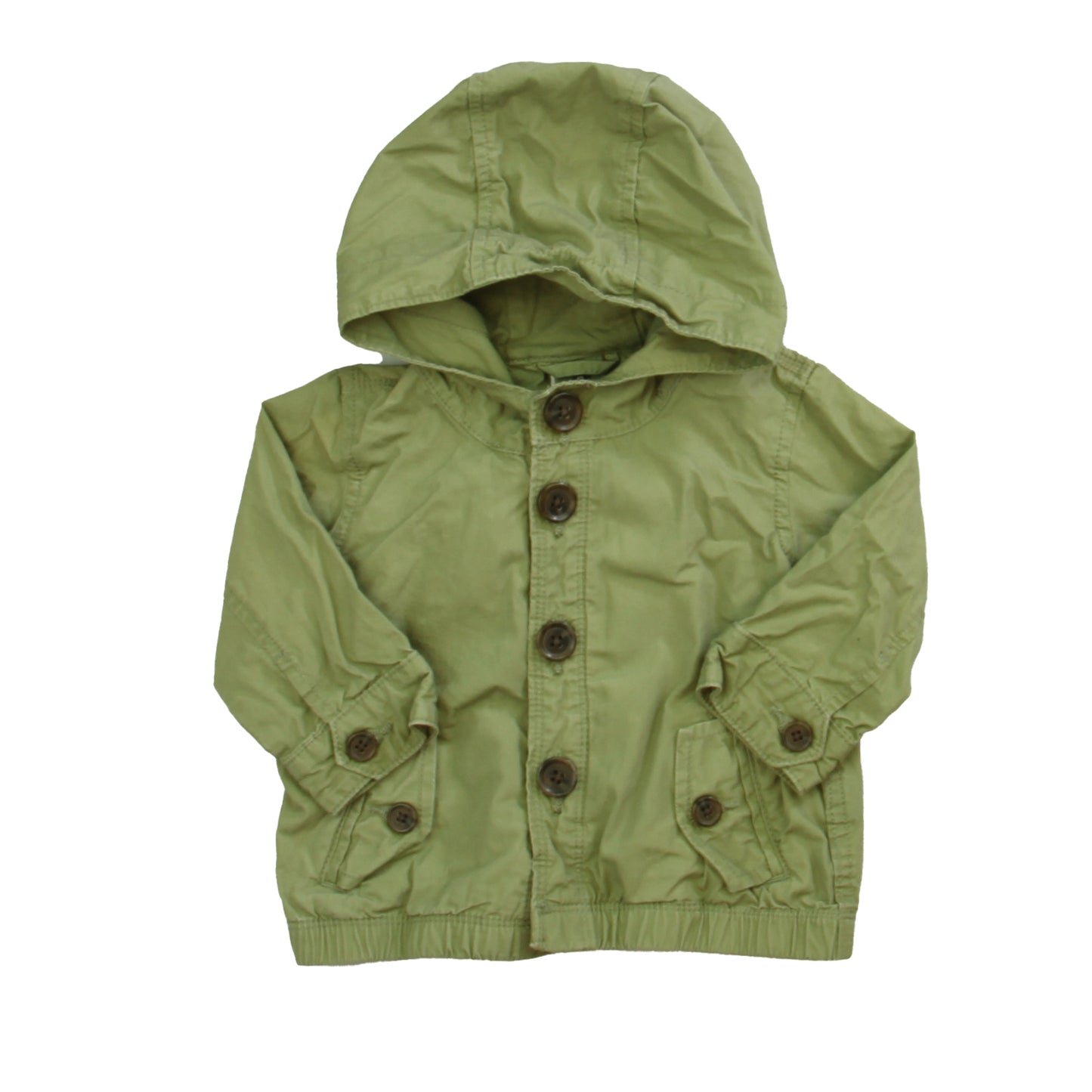 Gap Boys Green Jacket Size: 6-12 Months Green