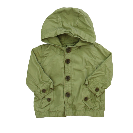 Gap Boys Green Jacket Size: 6-12 Months Green