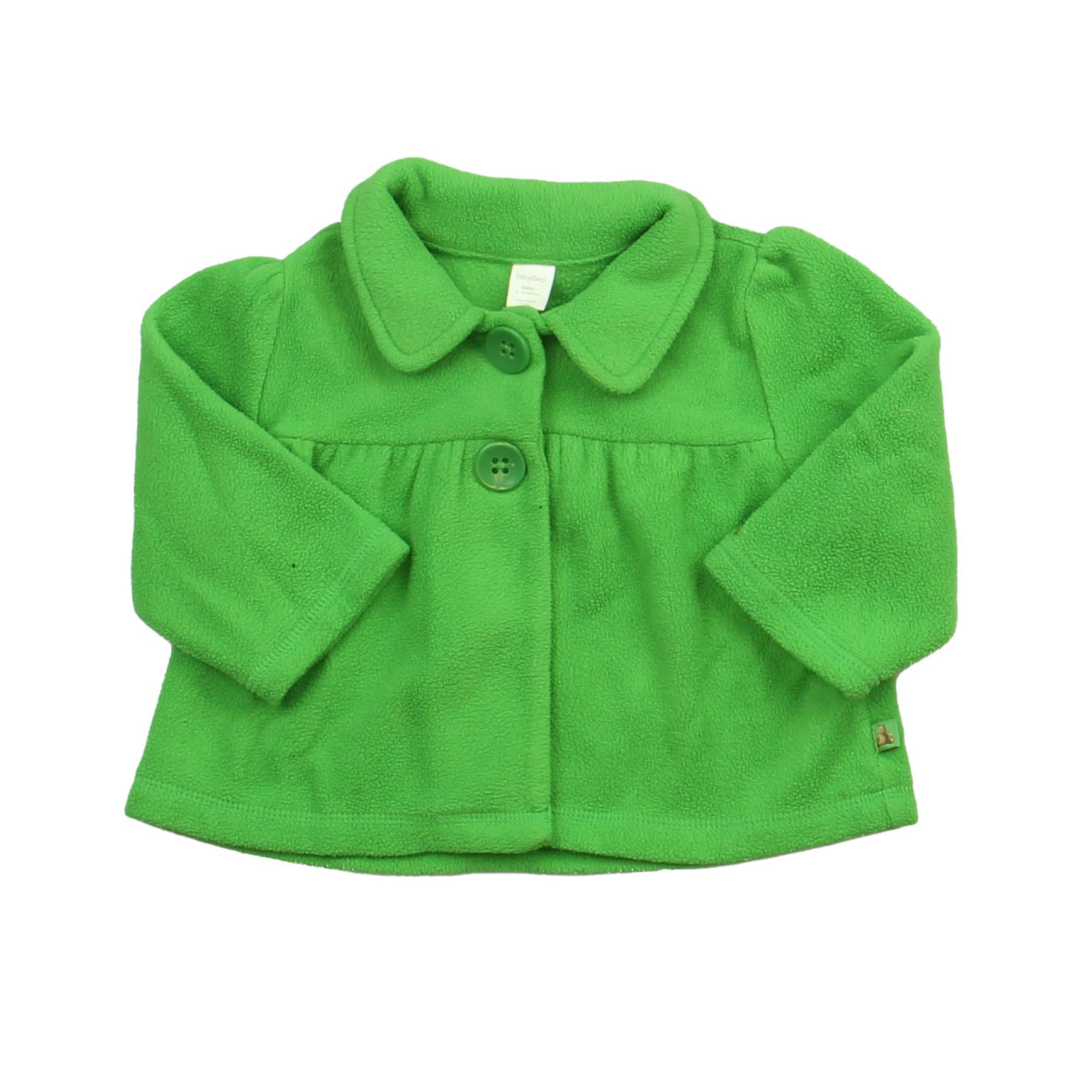 Gap Girls Green Jacket Size: 6 -12 Months Green