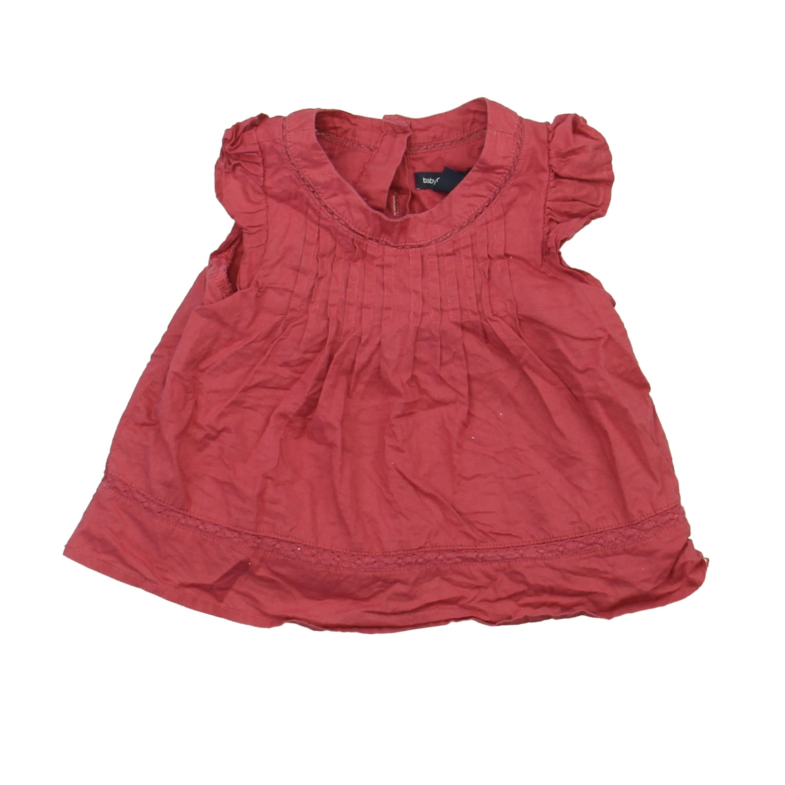 Gap Girls Mauve Blouse Size: 6-12 Months Mauve