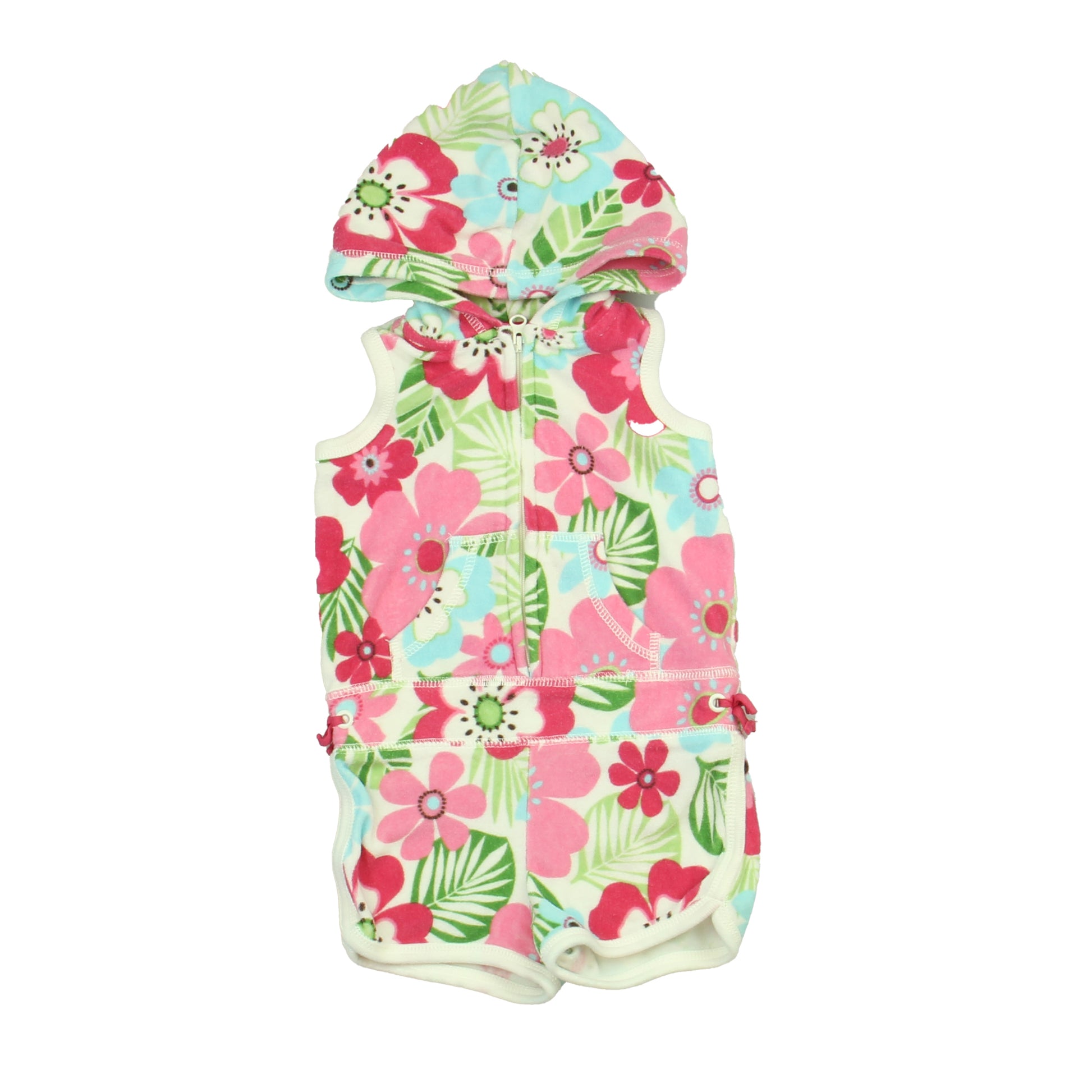 Gap Girls Pink | Green | White Cover-up Size: 6-12 Months Pink | Green | White