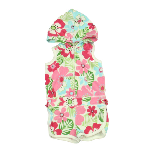 Gap Girls Pink | Green | White Cover-up Size: 6-12 Months Pink | Green | White