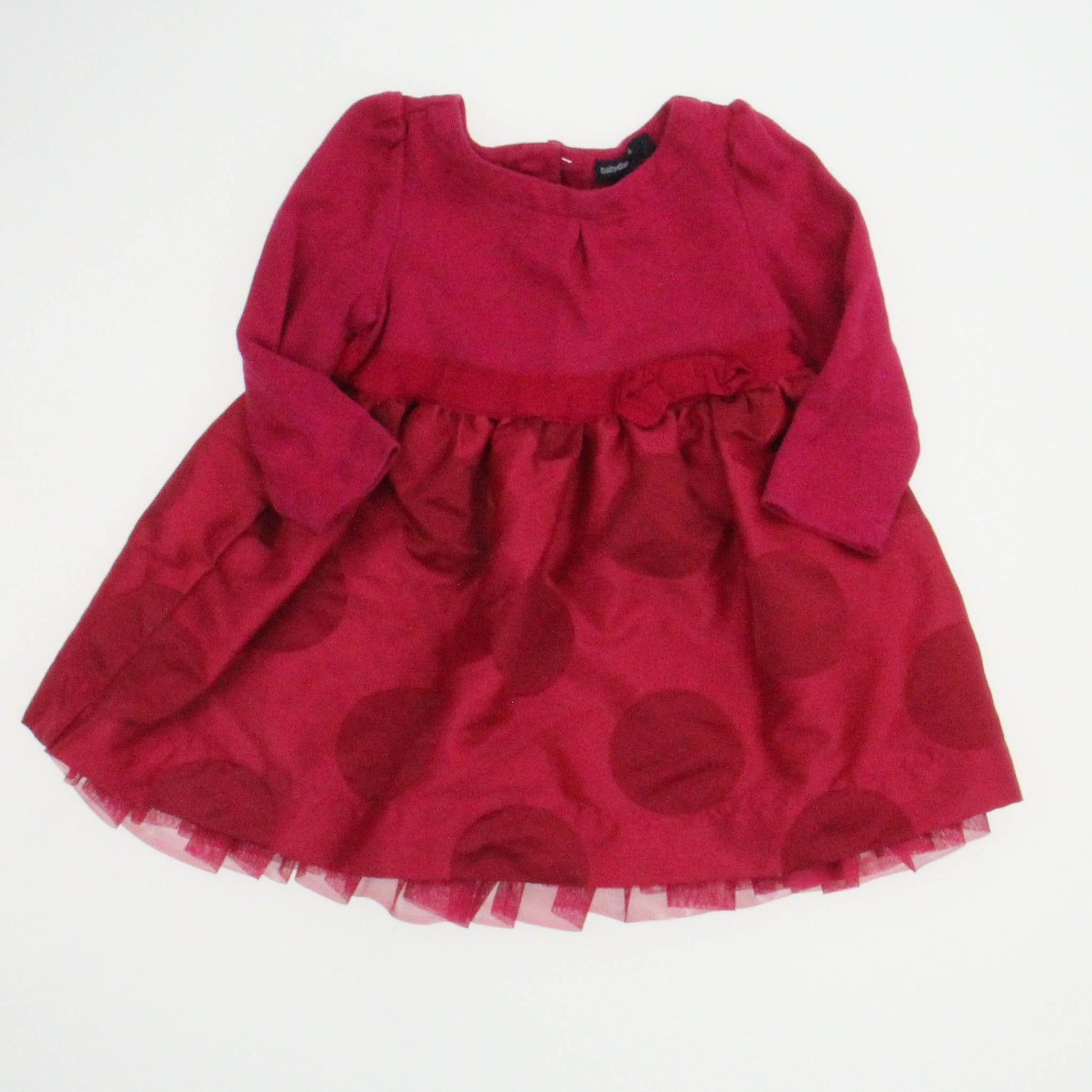 Gap Girls Pink Dress Size: 6-12 Months Pink