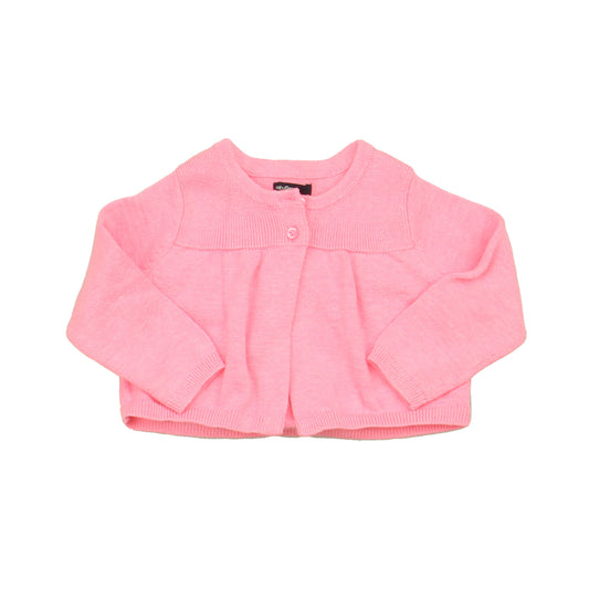 Gap Girls Pink Cardigan Size: 6-12 Months Pink