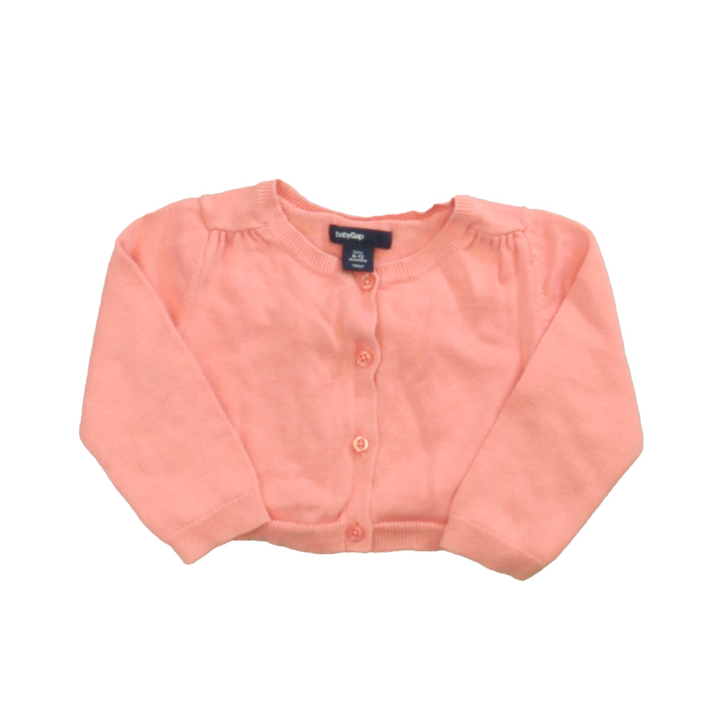 Gap Girls Pink Cardigan Size: 6-12 Months Pink