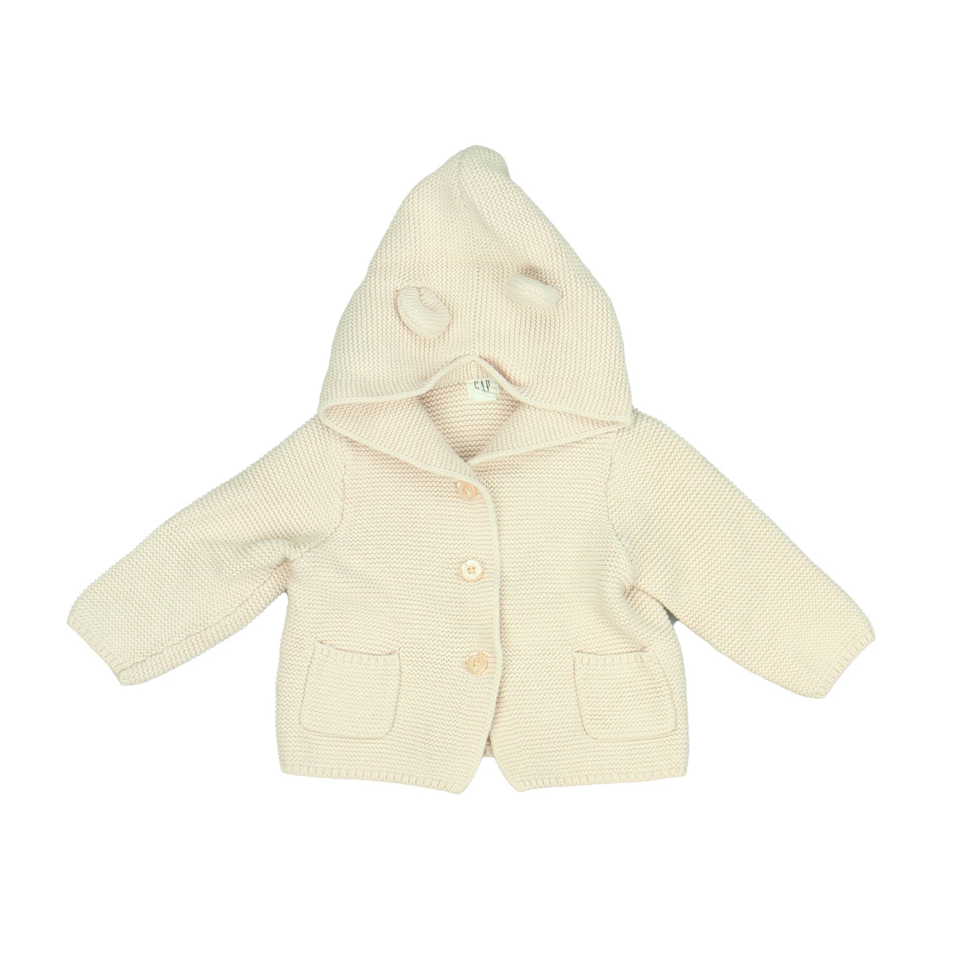 Gap Girls Pink Cardigan Size: 6-12 Months Pink