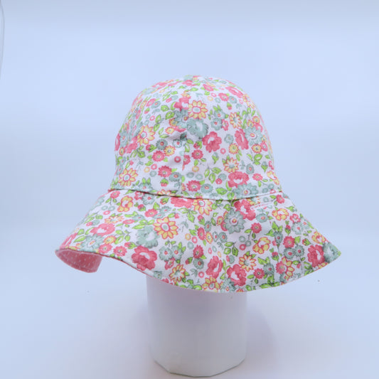 Gap Girls Floral Sun Hat Size: New Born Floral