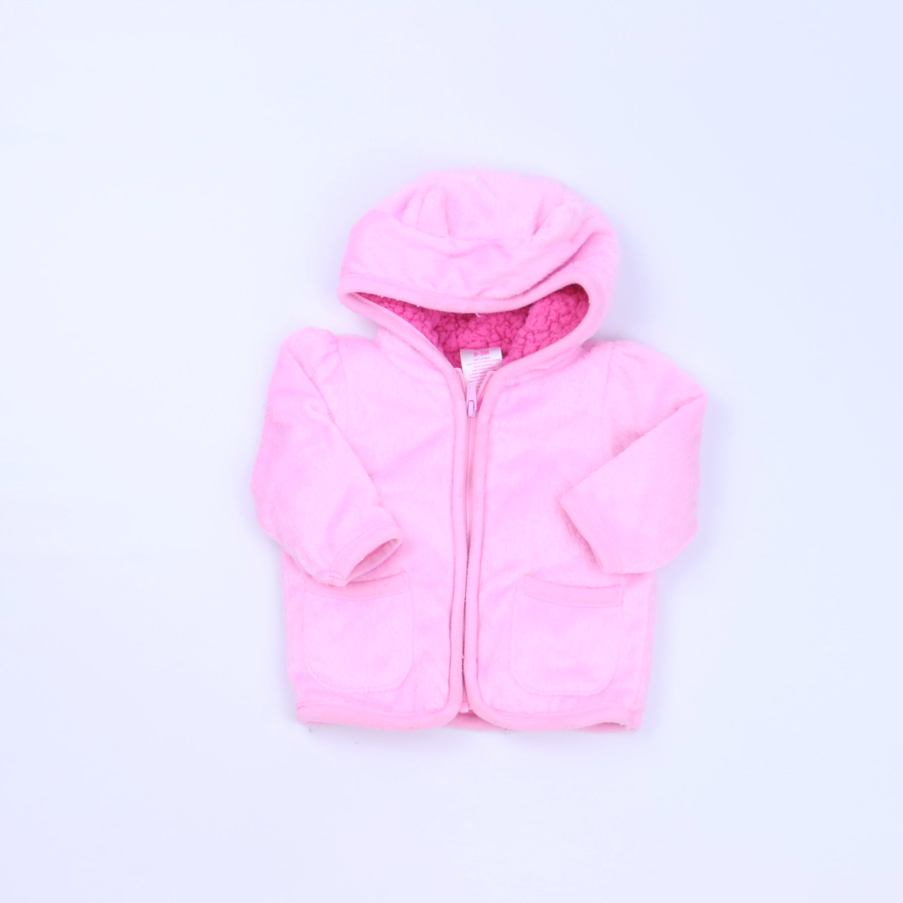 Garanimals Girls Pink Jacket Size: 0-3 Months Pink