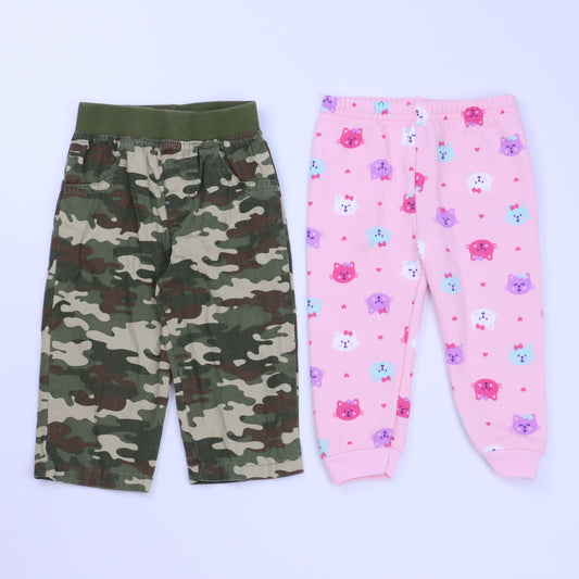 Garanimals Girls Pink | Camo Casual Pants Size: 12 Months Pink | Camo