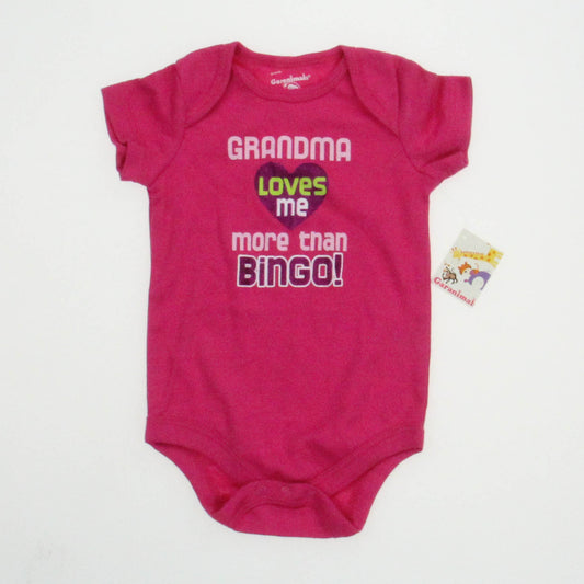 Garanimals Girls Pink Onesie Size: 6-9 Months Pink