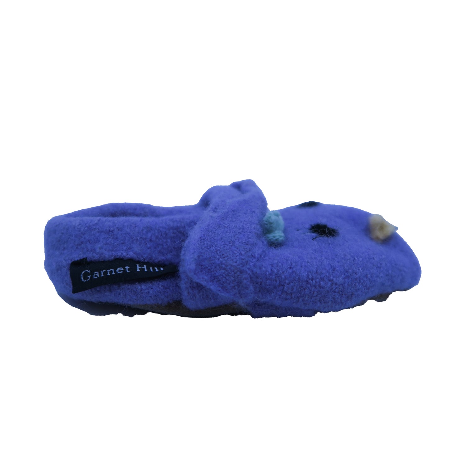 Garnet Hill Girls Purple Slippers Size: 9-12 Months Purple