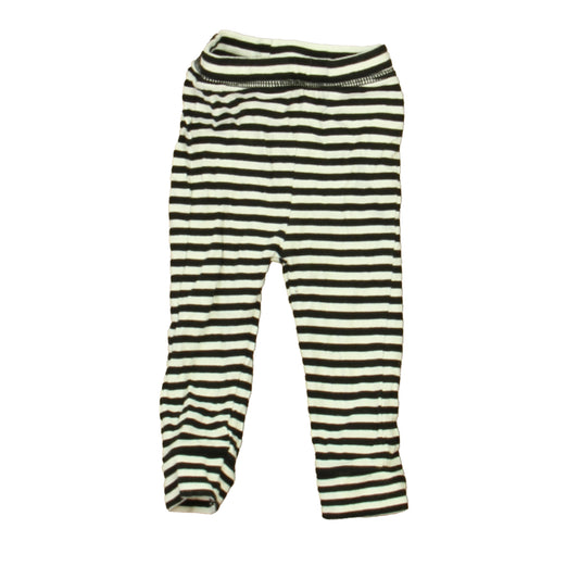 Goat Milk Unisex Black | White Leggings Size: 6 Months Black | White