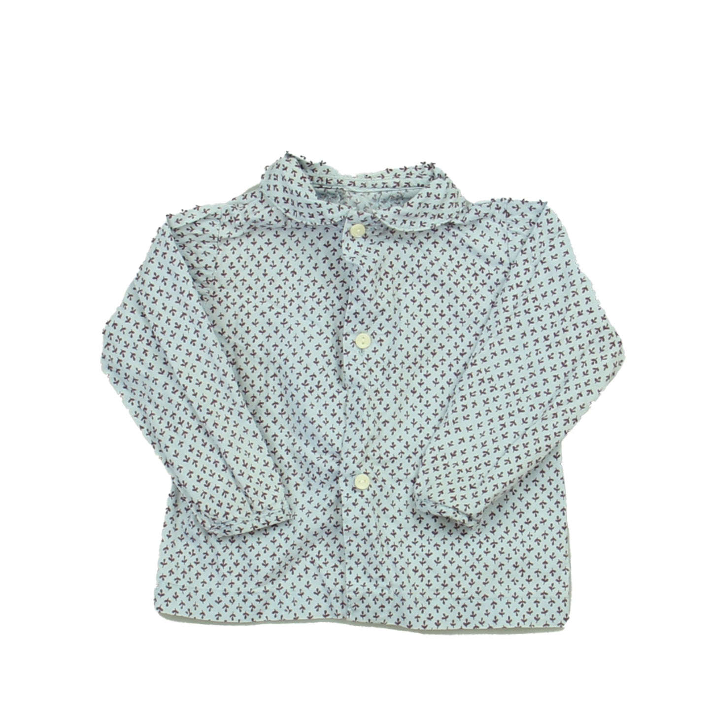 Gocco Girls Blue Blouse Size: 3-6 Months Blue