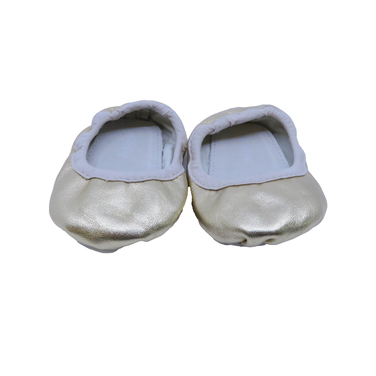 Gymboree Girls Gold Shoes Size: 0-3 Months Gold