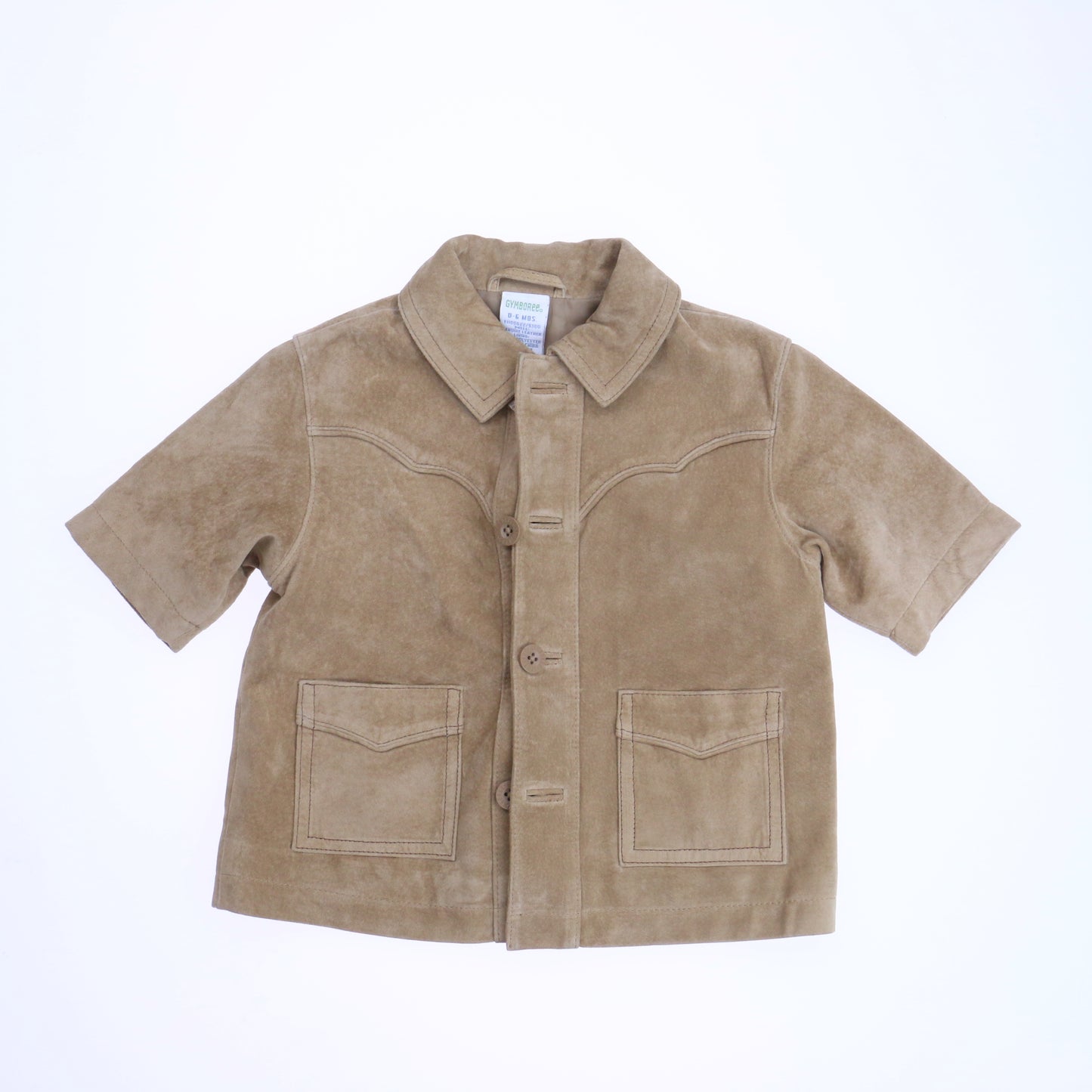 Gymboree Boys Tan Jacket Size: 0-6 Months Tan