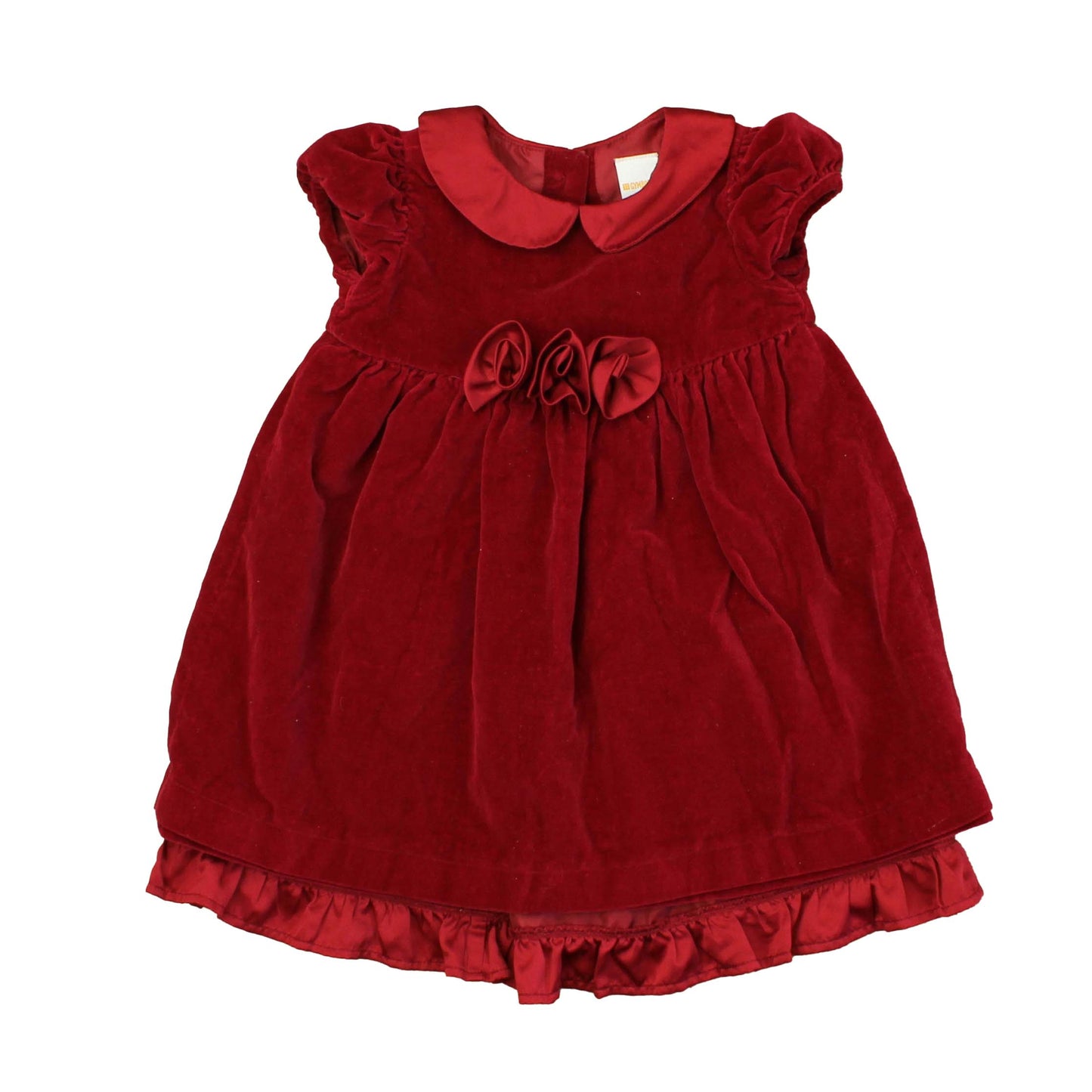 Gymboree Girls Red Special Occasion Dress Size: 12-18 Month Red