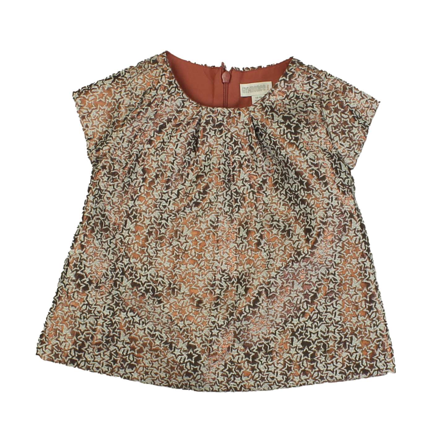 Gymboree Girls Pink | Gold | Stars Special Occasion Dress Size: 12-18 Months Pink | Gold | Stars