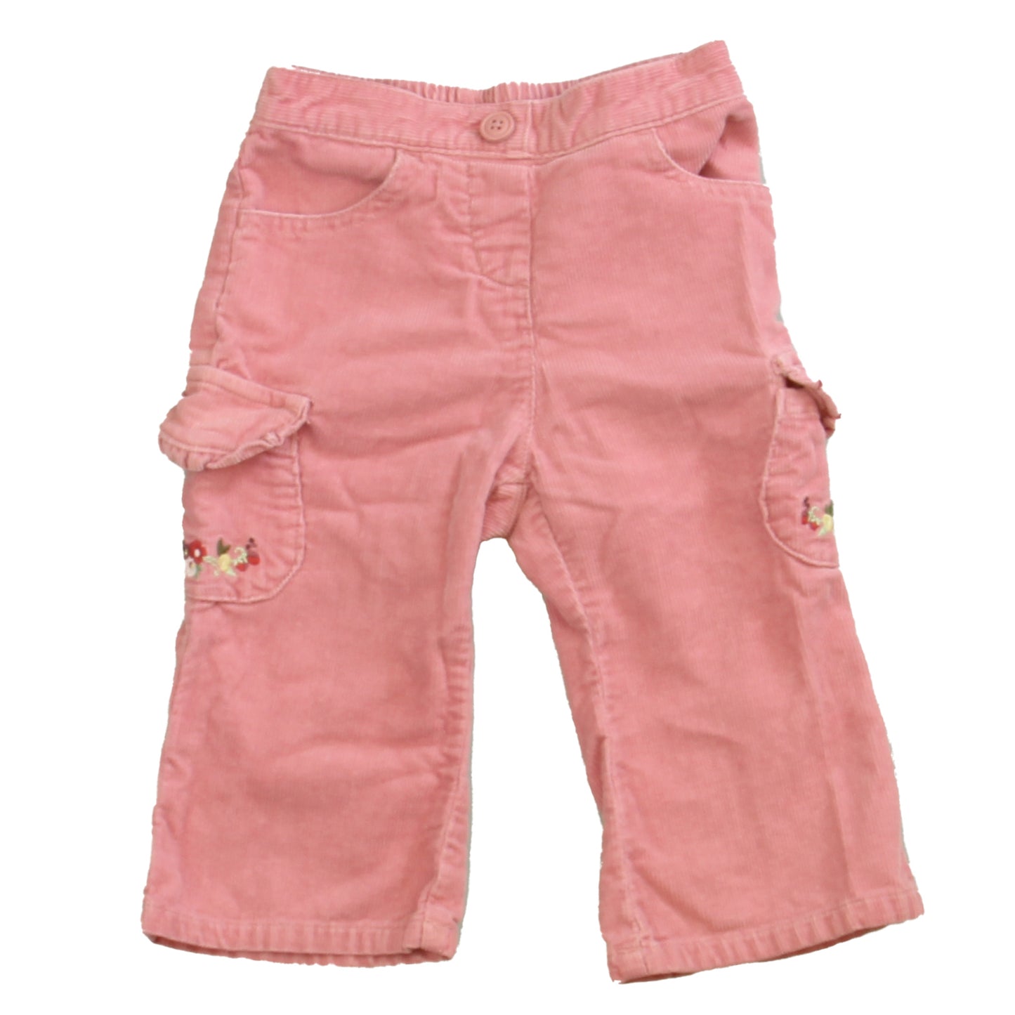 Gymboree Girls Pink Corduroy Pants Size: 12-18 Months