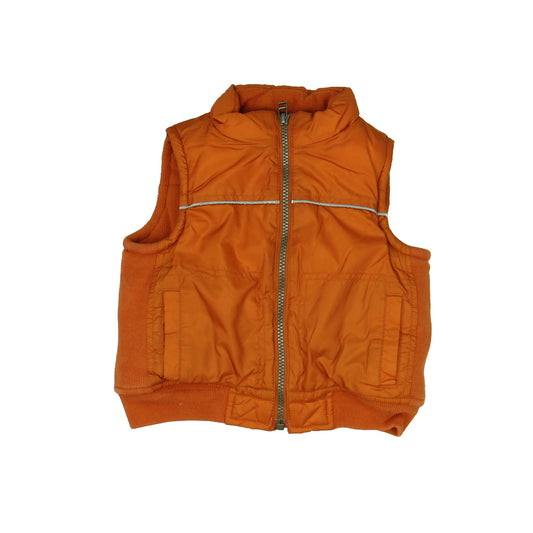 Gymboree Boys Orange Vest Size: 12-24 Months Orange