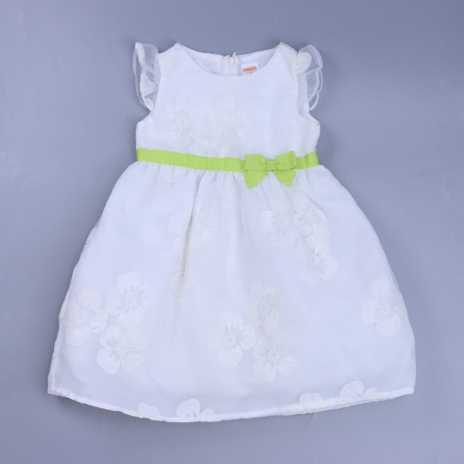 Gymboree Girls White Special Occasion Dress Size: 2T White