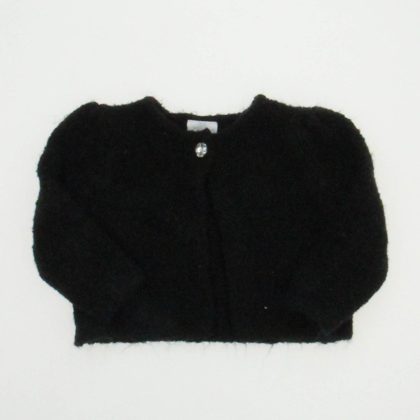 Gymboree Girls Black Cardigan Size: 3-6 Months Black