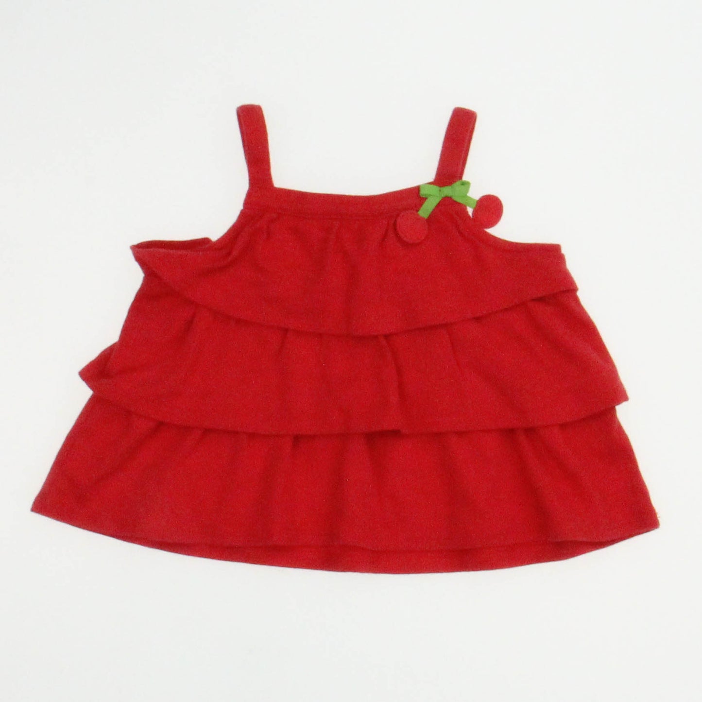 Gymboree Girls Red Shirt Size: 3-6 Months Red