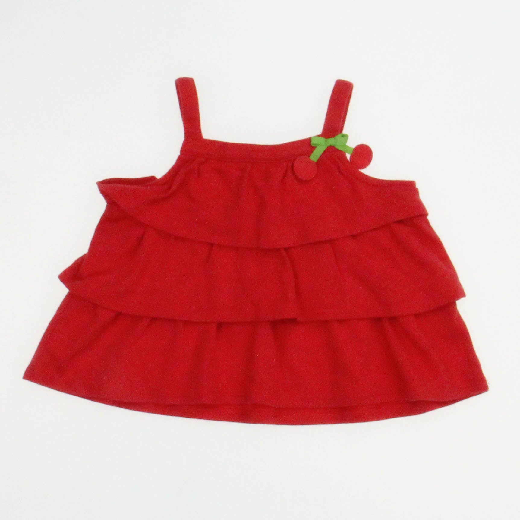 Gymboree Girls Red Shirt Size: 3-6 Months Red